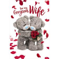 3D Holographic Gorgeous Wife Me to You Bear Valentine's Day Card Image Preview